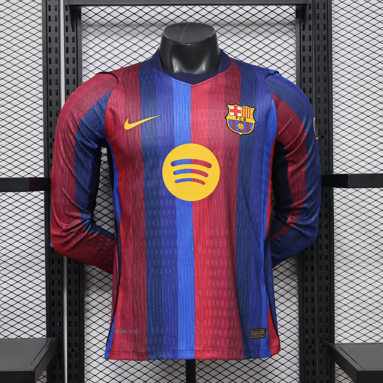 Barcelona Jogador Manga Longa 2026-27