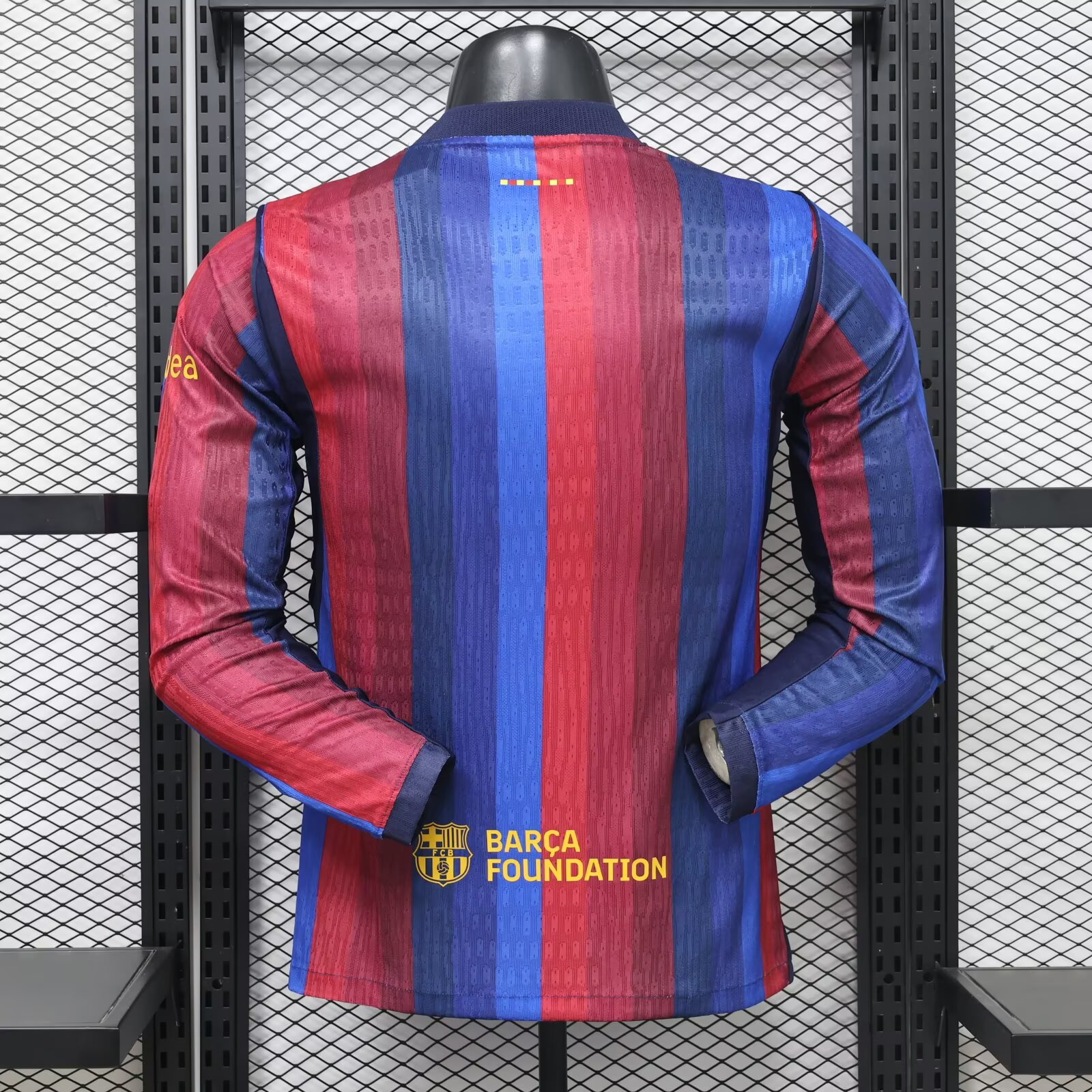 Barcelona Jogador Manga Longa 2026-27 2